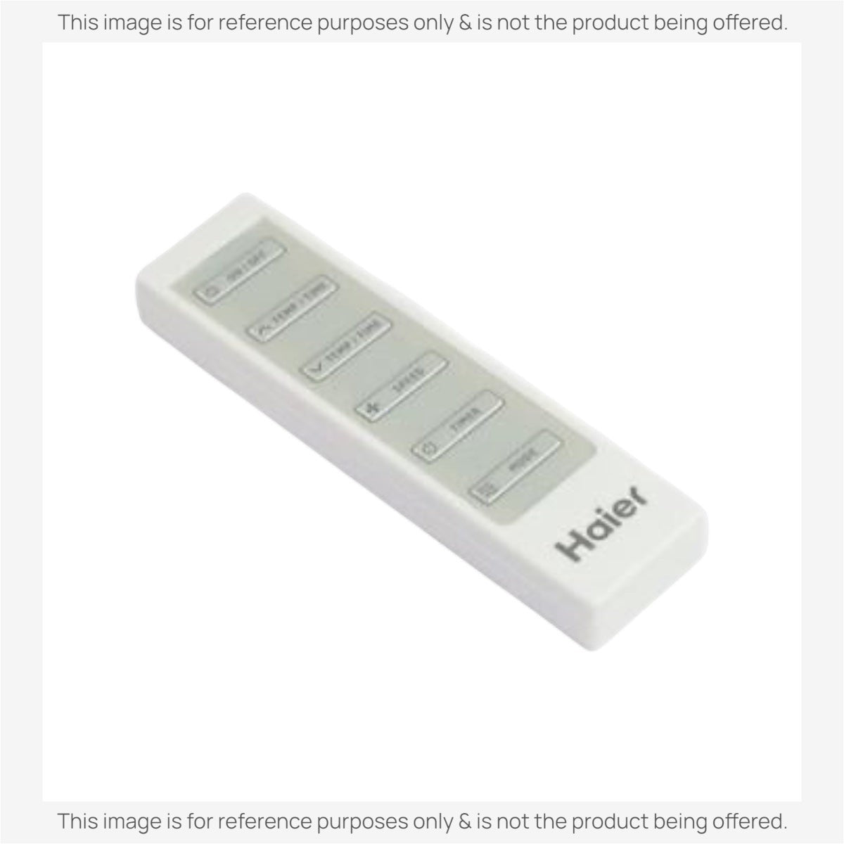 Anderic replacement remote control for GE WJ26X23995 portable air conditioner with standard button layout.