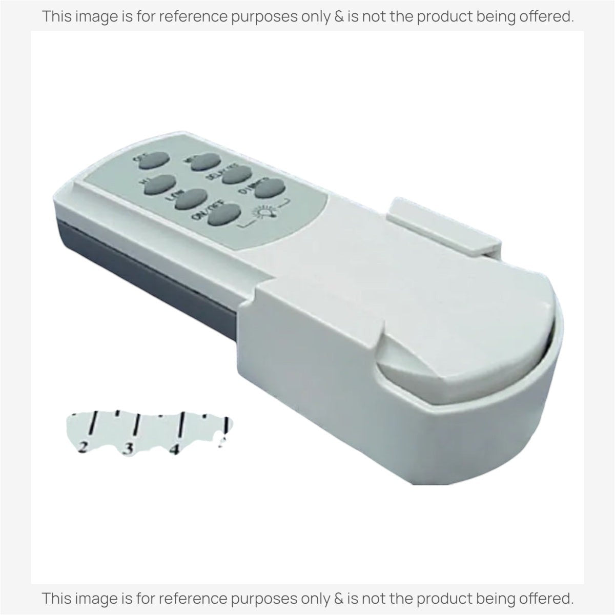 Anderic Substitute for KUJ9301 Ceiling Fan Remote Control [63T-AC83T-KIT]