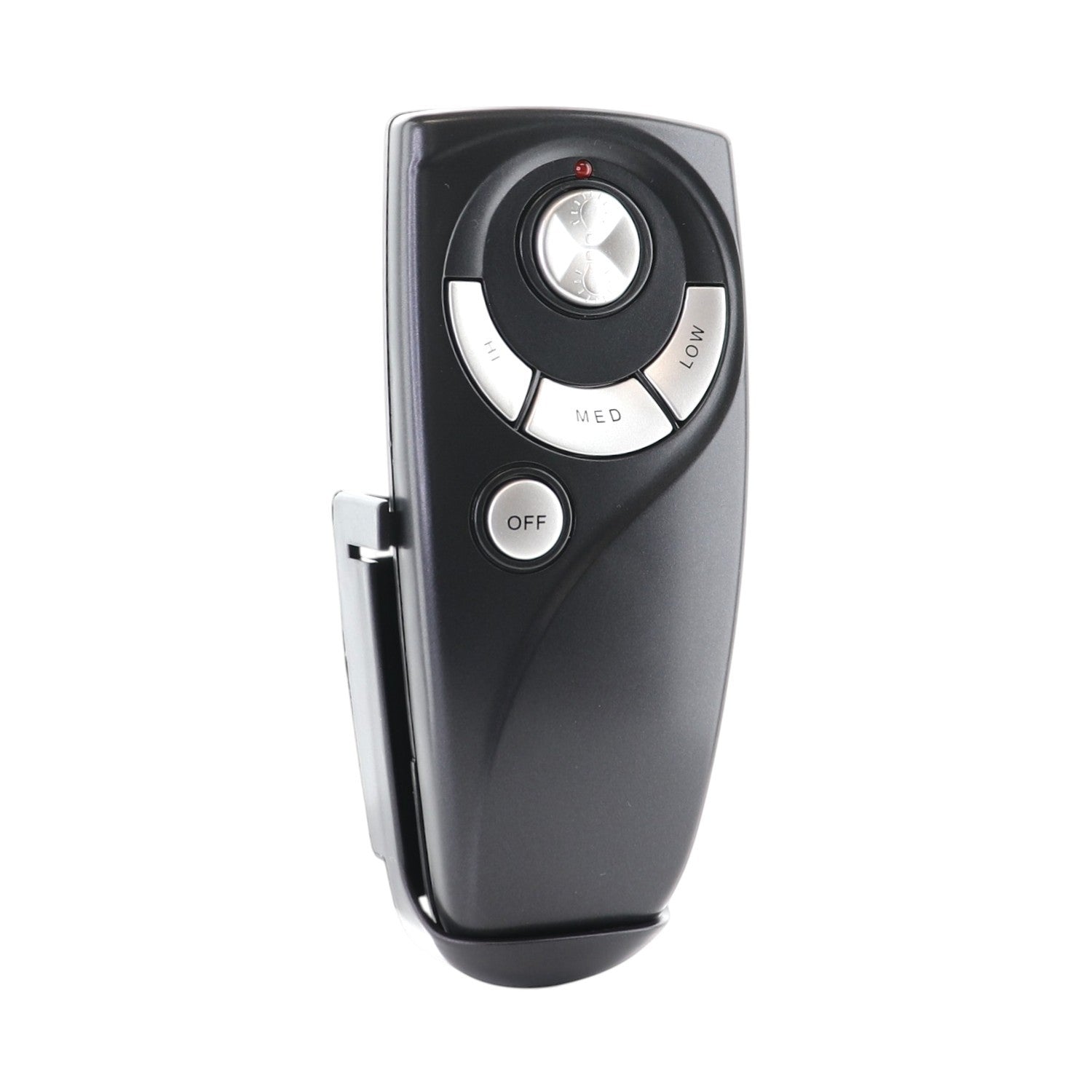 Anderic ceiling fan remote control for Hampton Bay UC7083T with 3-speed fan and up/down light adjustment buttons.