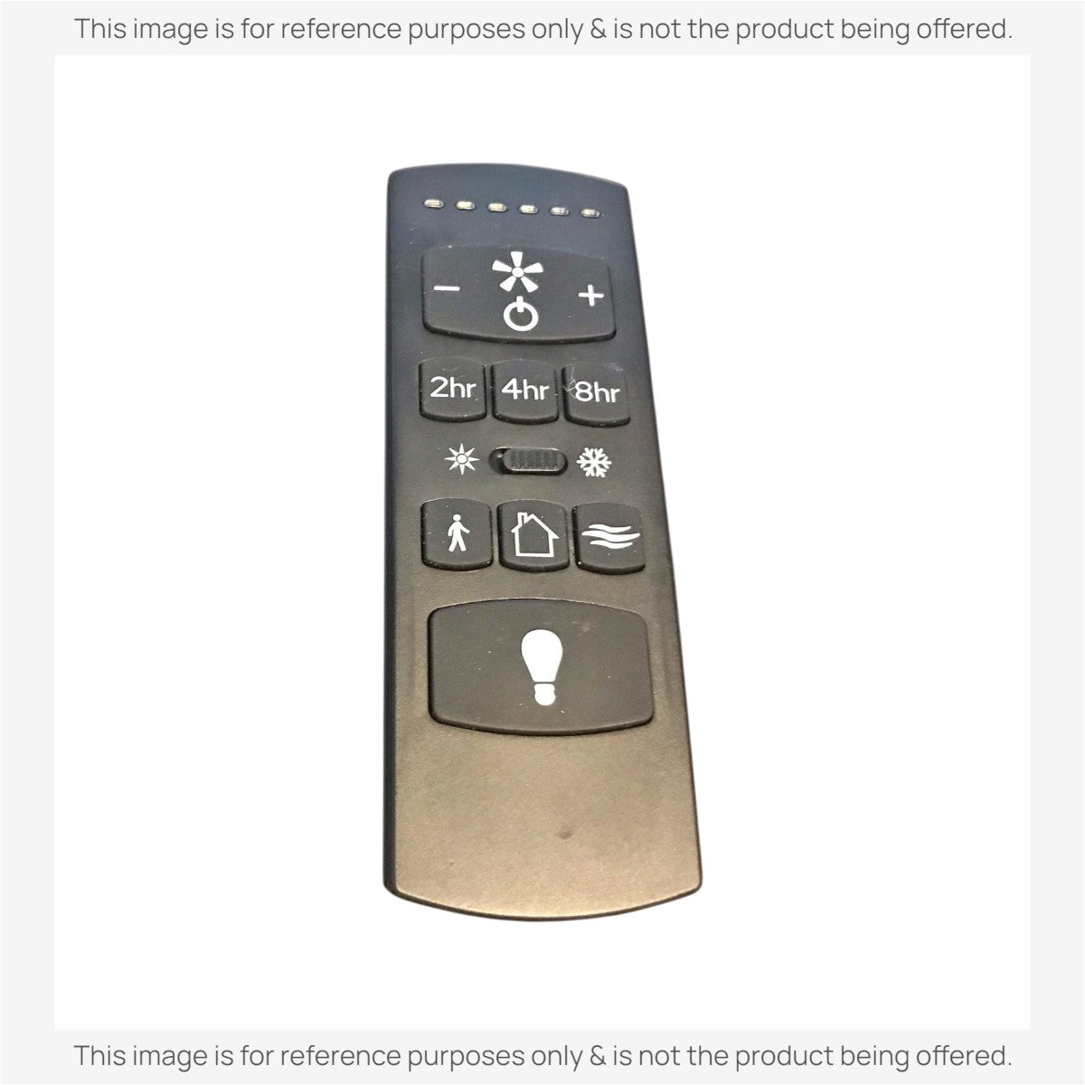 Anderic replacement remote control for Harbor Breeze ceiling fans featuring speed, timer, and light control buttons.