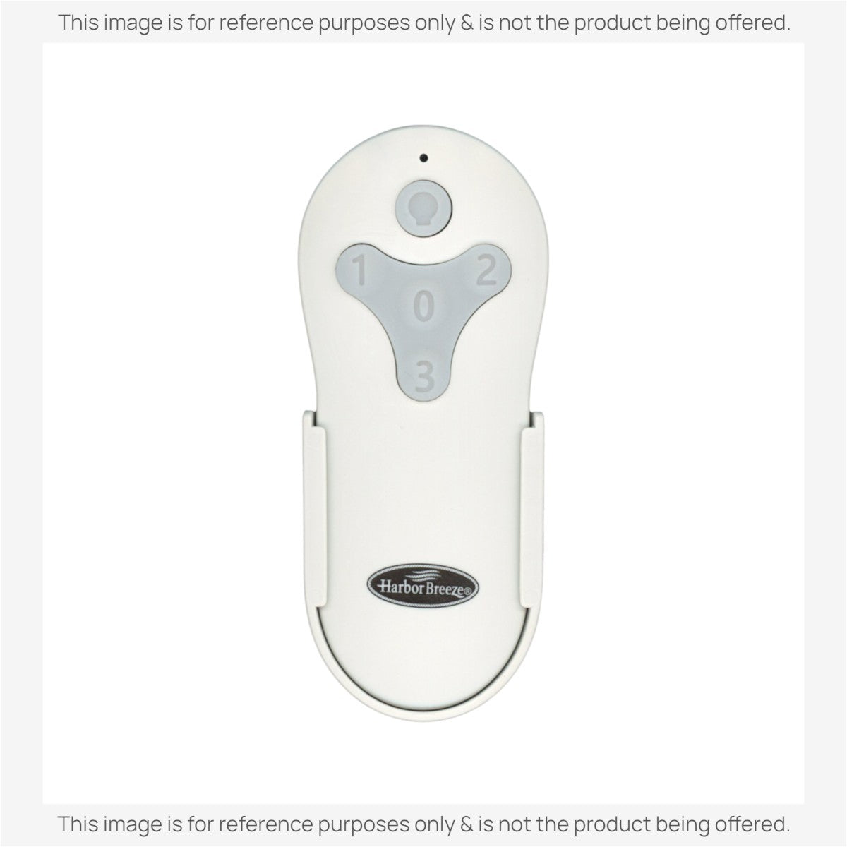 Anderic white wireless ceiling fan remote control for Harbor Breeze Mazon fans with speed and light buttons