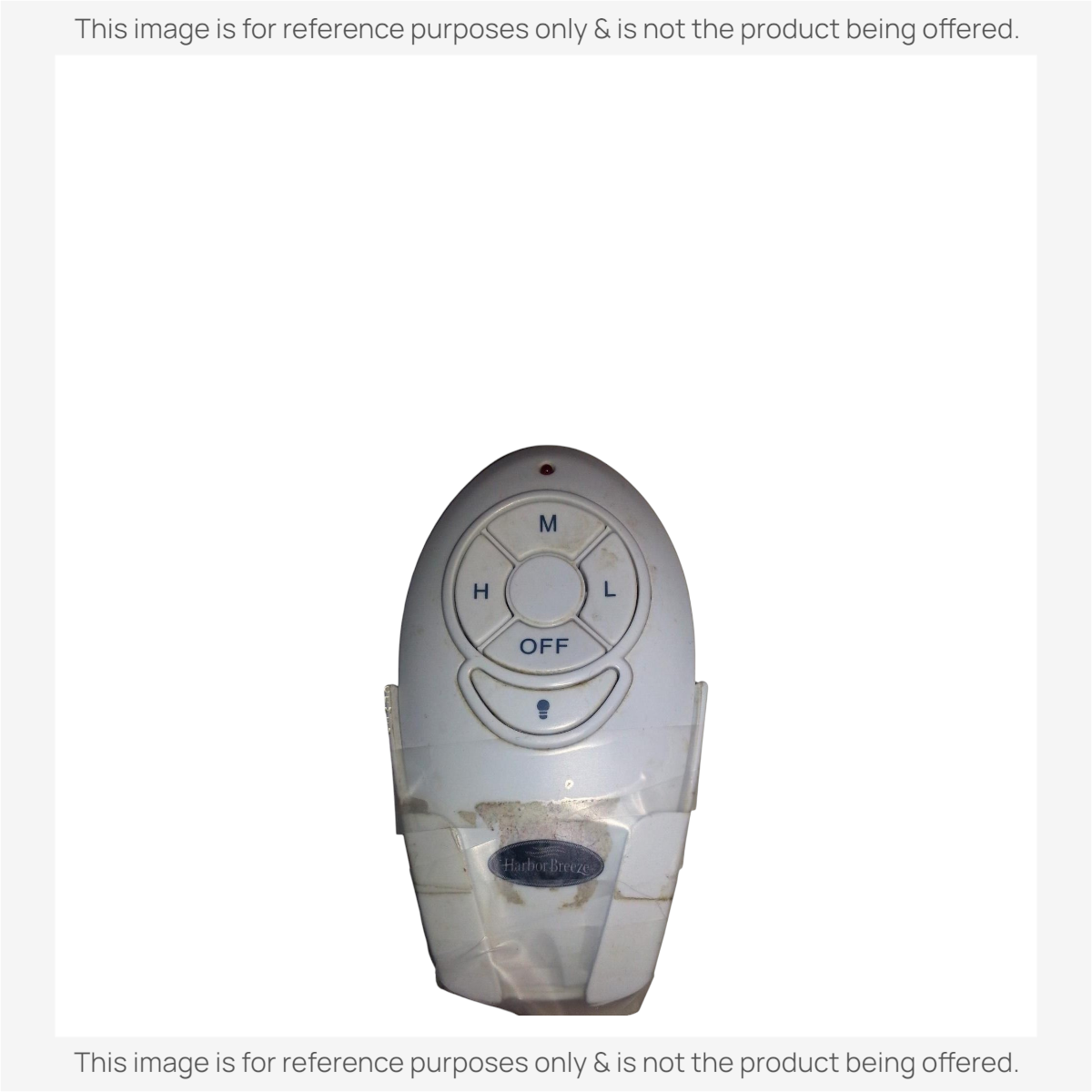 Anderic replacement remote control for Harbor Breeze ceiling fans with speed and light dimming buttons