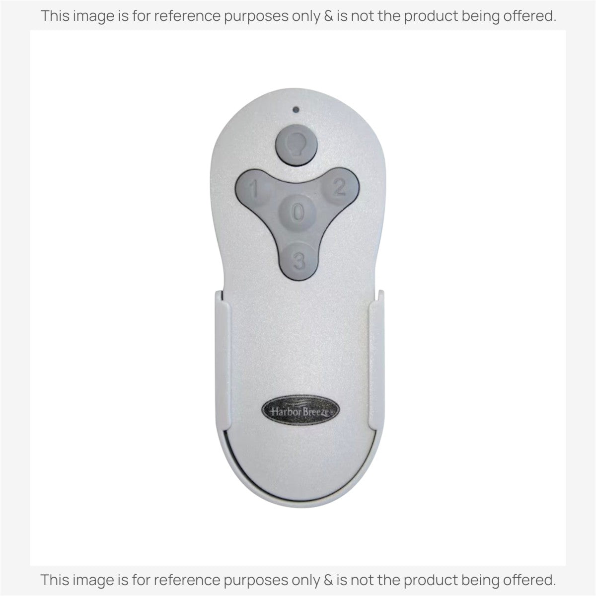 Anderic replacement remote for Harbor Breeze Beach Creek ceiling fans with light dimming and three fan speed buttons.