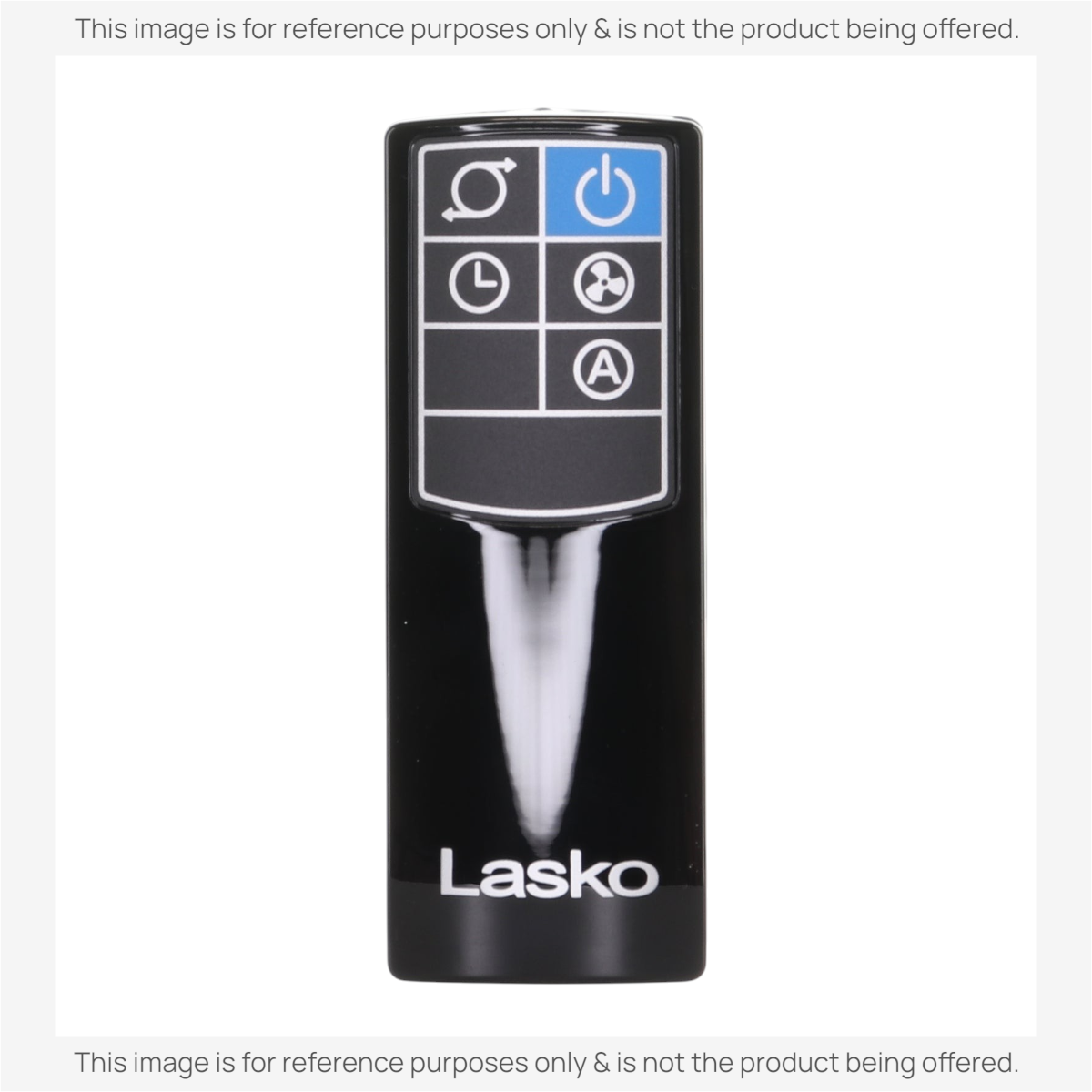 Anderic replacement remote control for Lasko tower fans with black finish and intuitive function buttons