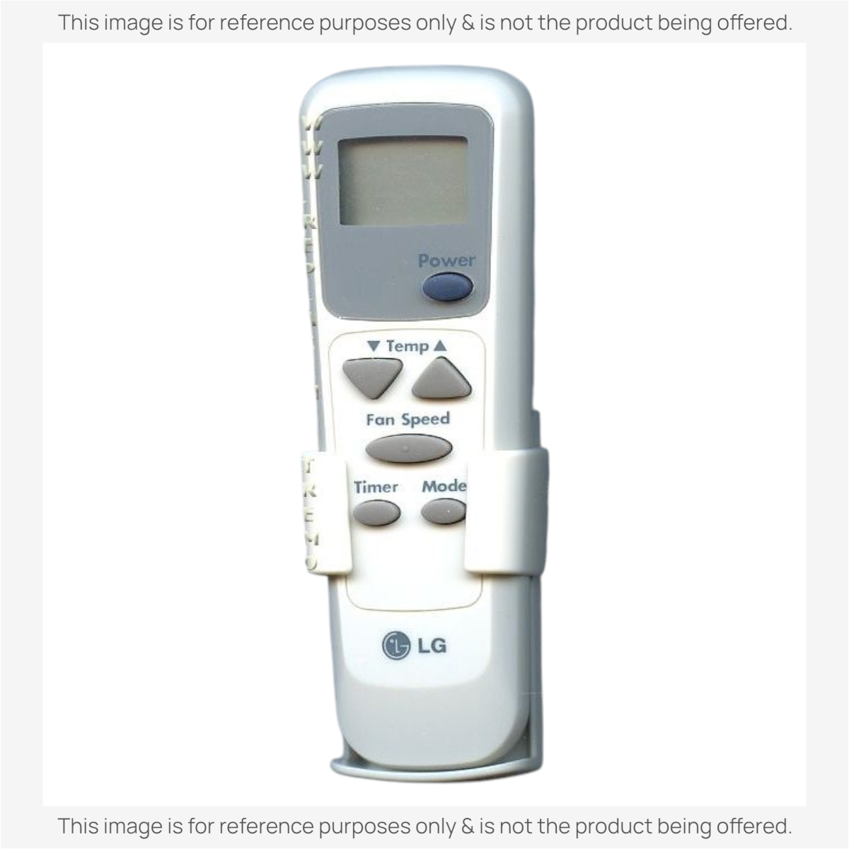 Anderic KTN828 universal air conditioner remote control for LG units with backlit LCD and wall mount holder