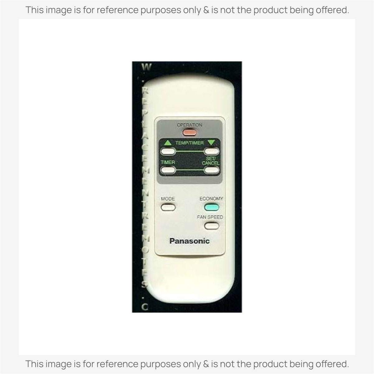 Anderic KTN828 white universal air conditioner remote control replacement for Panasonic A7502062 with LCD display