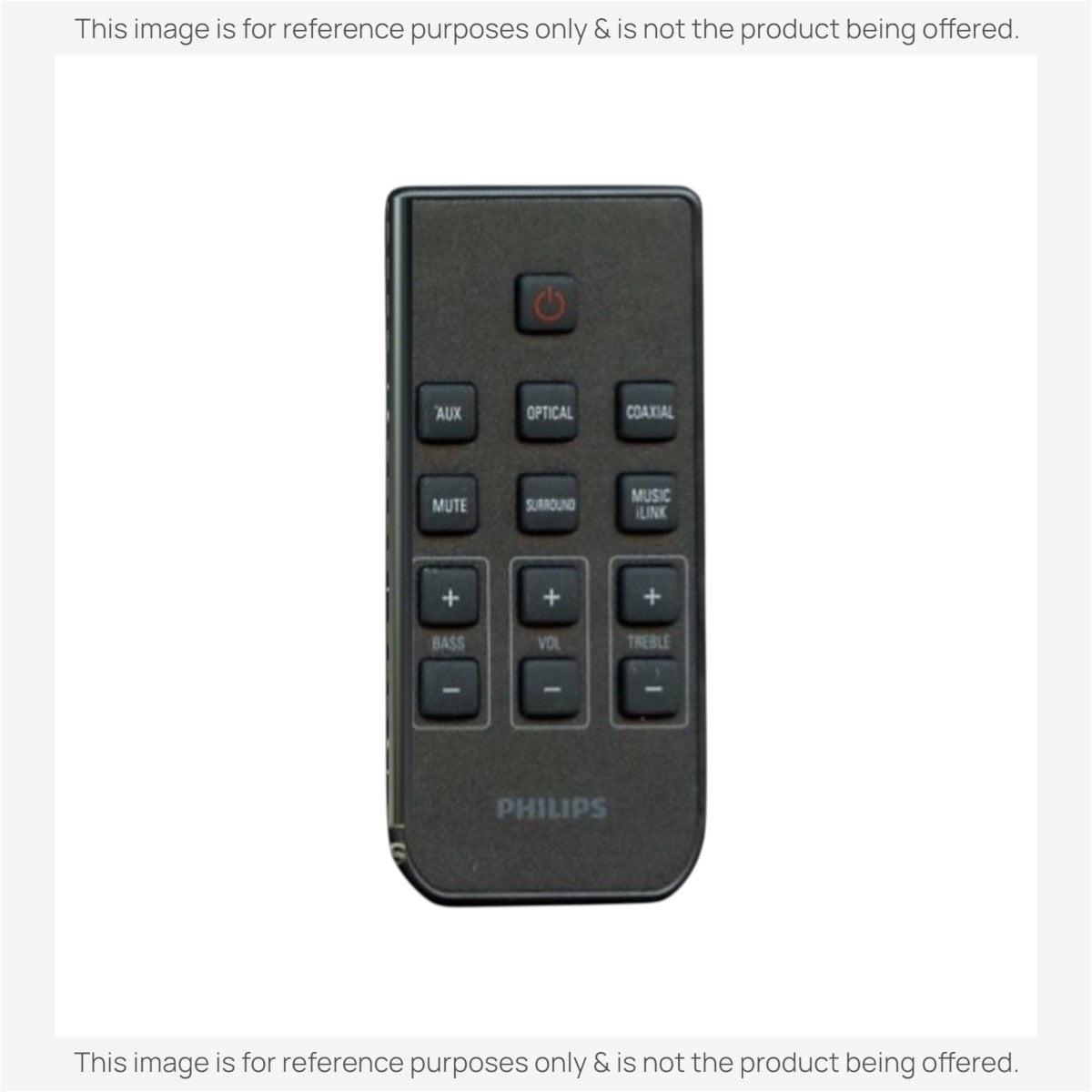 Anderic replacement remote control for Philips home theater systems with dedicated audio and surround sound buttons