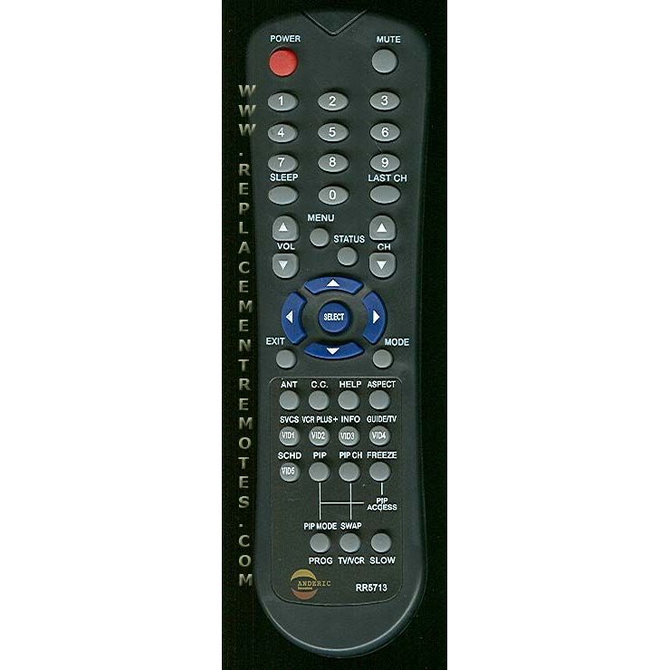 Control remoto Anderic RR5713 para televisores Hitachi