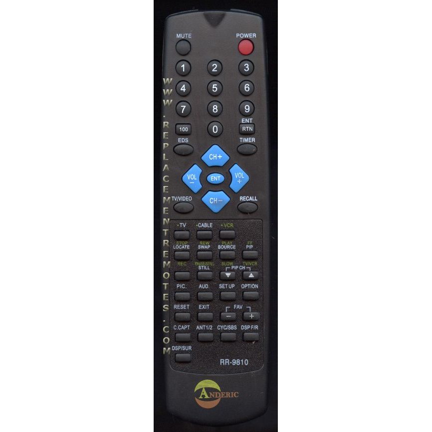 Anderic RR9810 Toshiba TV Remote Control