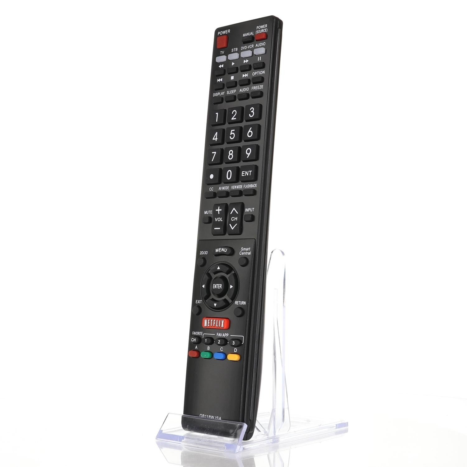 SG ギアリモコン Anderic Substitute for Sharp GA667WJSA TV Remote Control [RRGB118WJSA]