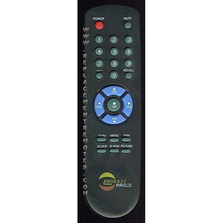 Control remoto para TV Anderic RRGLD GOLDSTAR