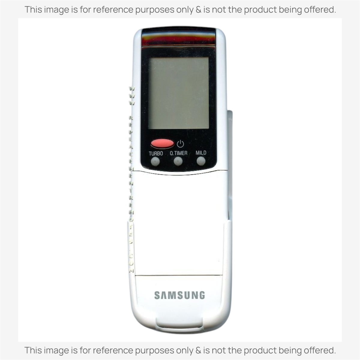 Anderic replacement remote control for Samsung air conditioners with backlit LCD screen and programmable buttons