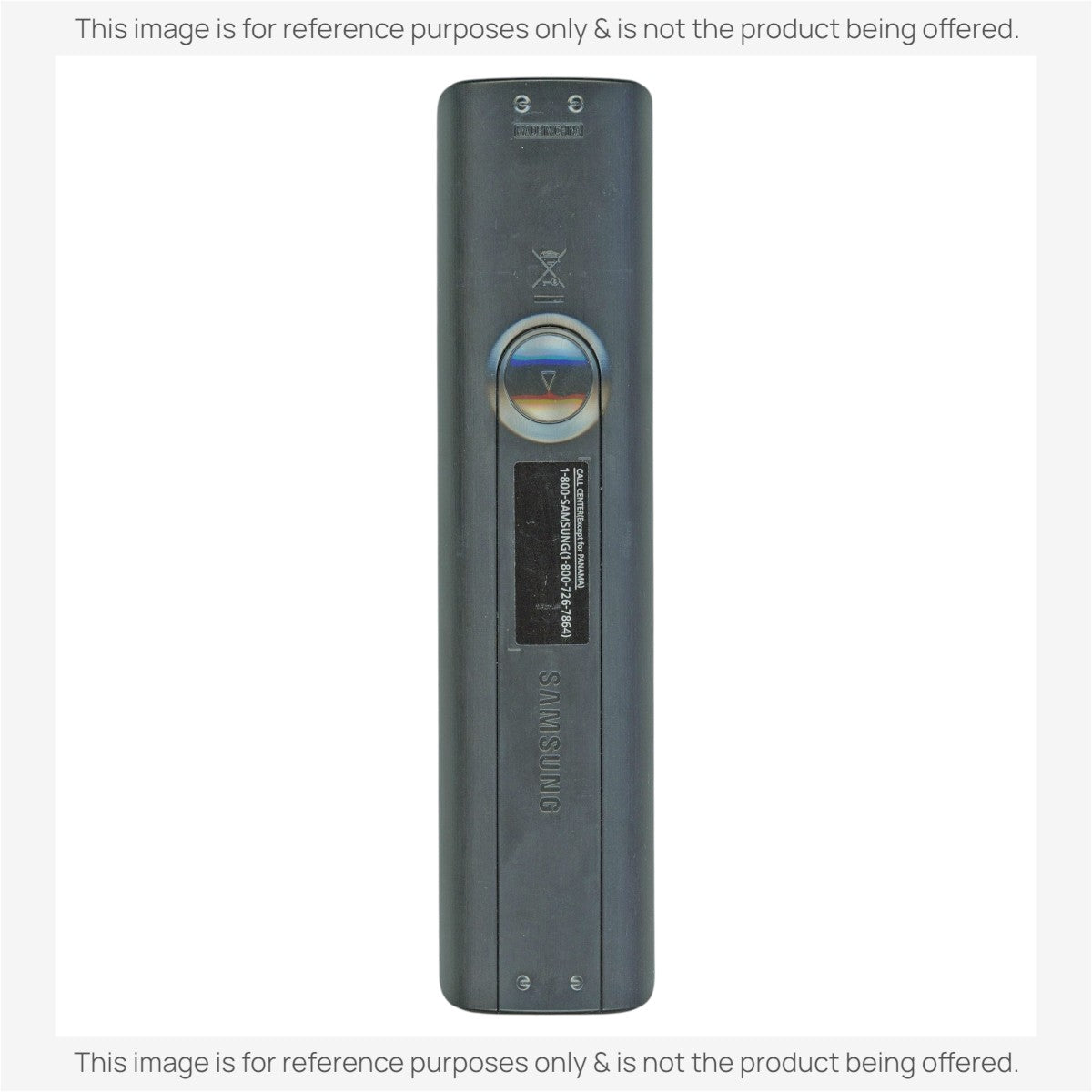 Anderic replacement remote control for Samsung BN59-01199F, showing the black back panel with branding and labels.