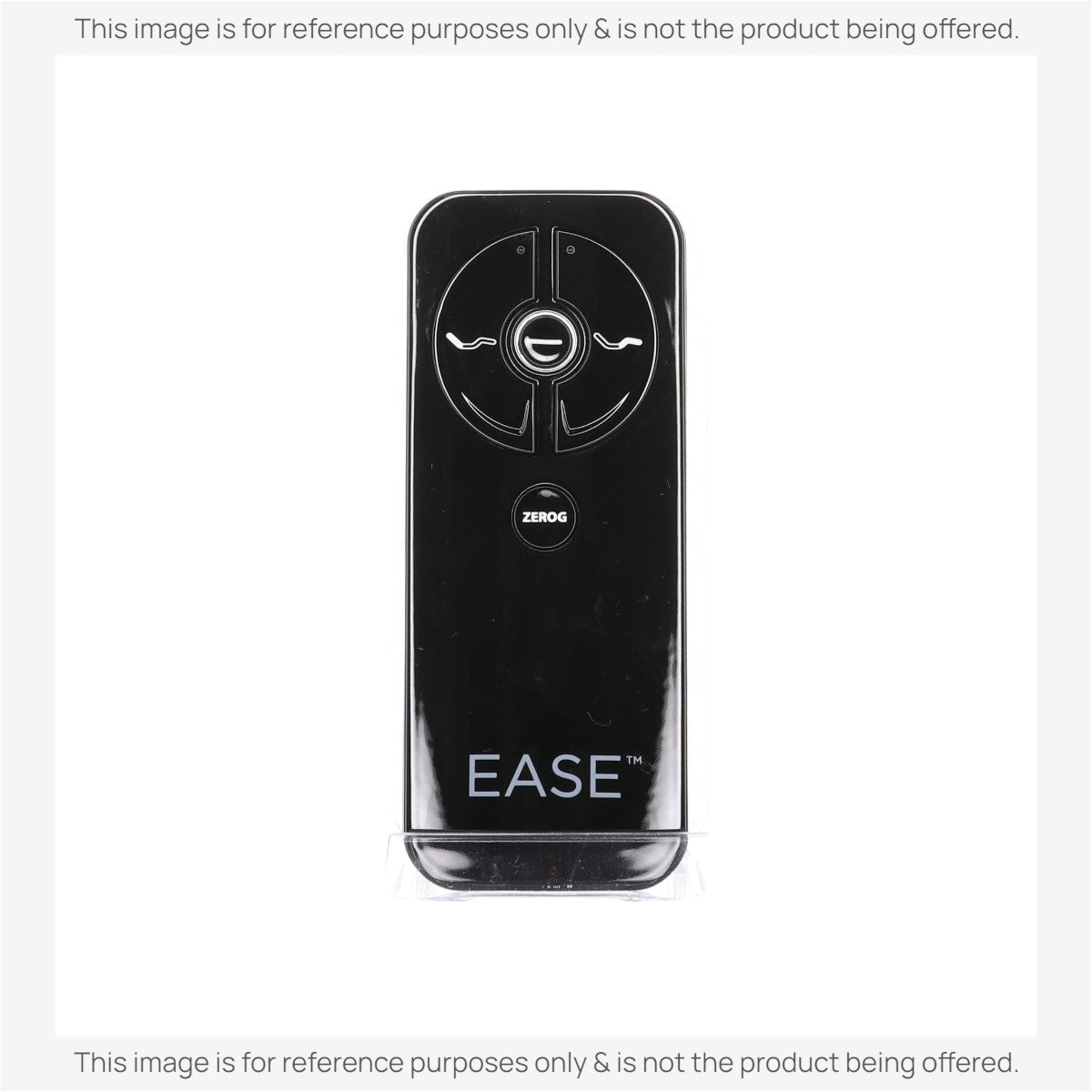 Anderic black adjustable bed remote control for Sealy EASE ERGO systems with head and foot positioning buttons.