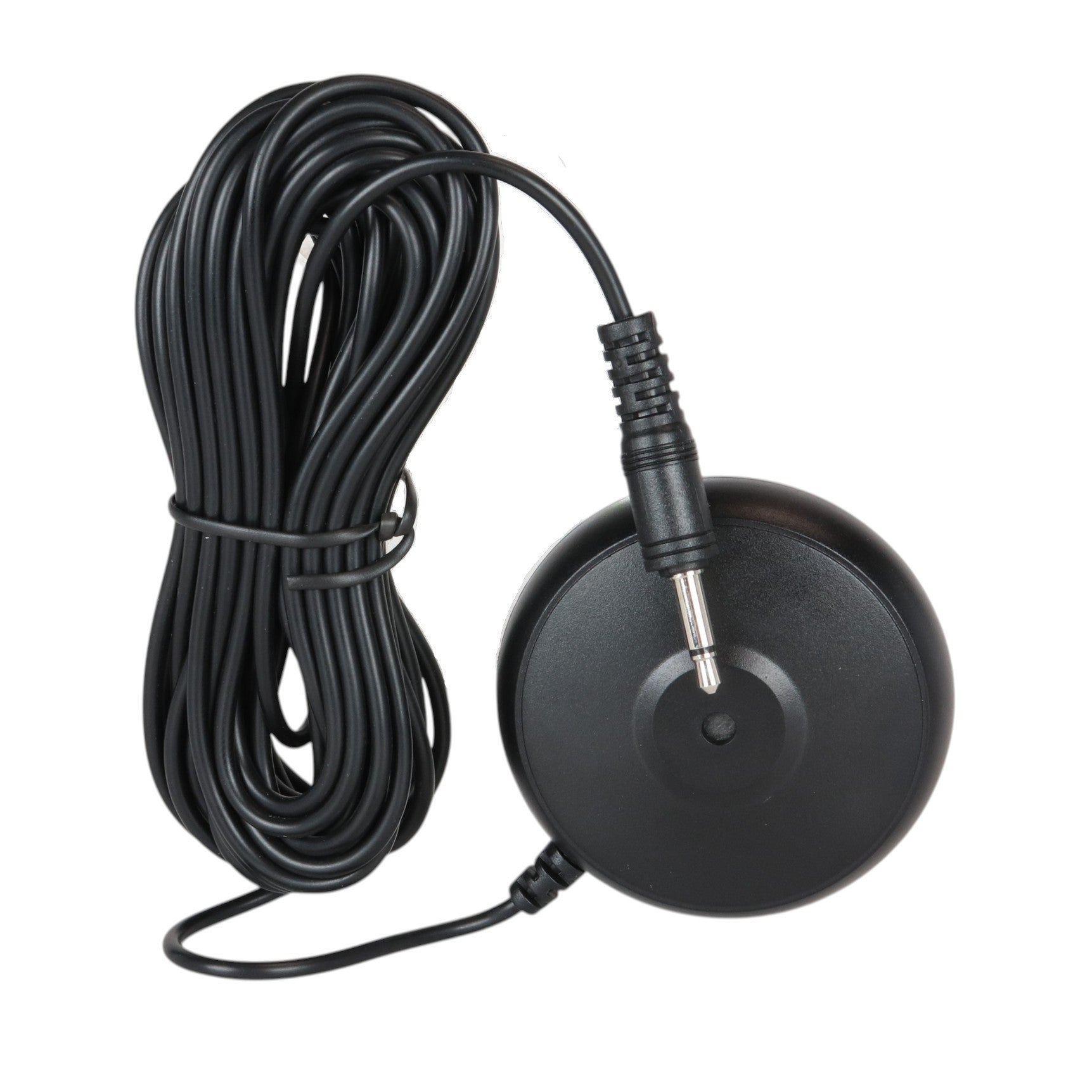 Anderic mono condenser measurement calibration microphone for Sony AV receivers with a long black cable and jack.