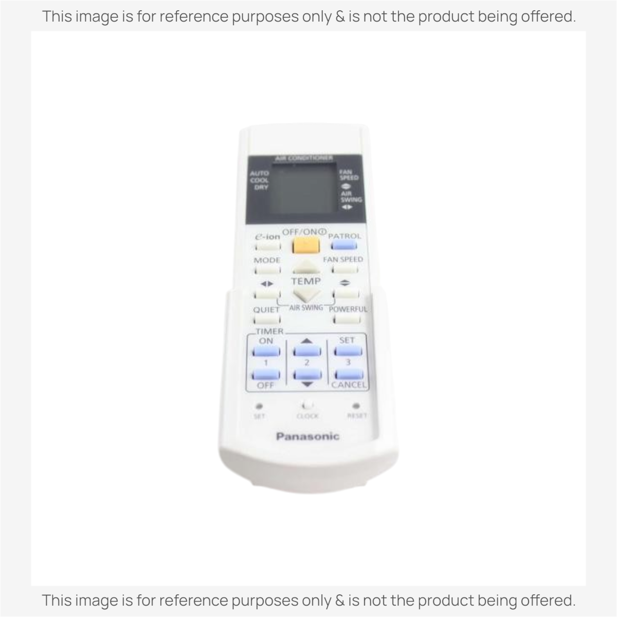 Anderic universal air conditioner remote control with backlit LCD display and numeric keypad for HVAC units