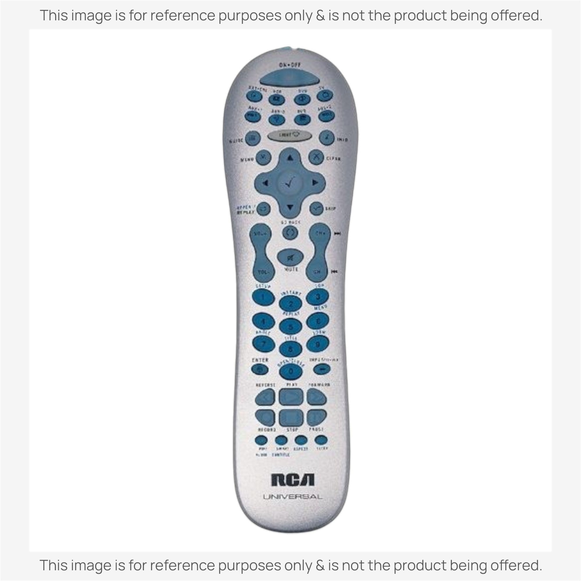 Anderic universal remote control replacement for RCA RCR812N with backlit keypad and dedicated streaming buttons