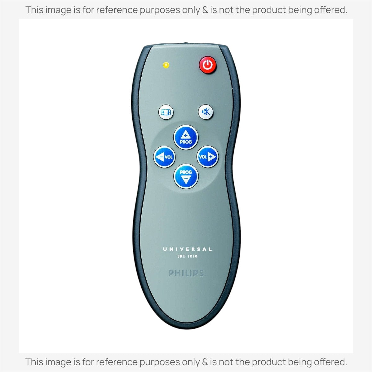 Anderic RR1004 universal remote control for seniors with large high-contrast buttons and simplified TV functions