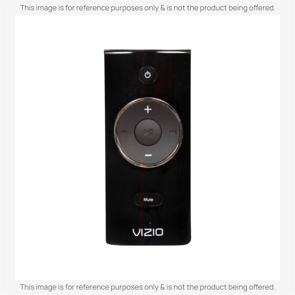 Anderic replacement remote control for Vizio VHT210 and VHT215 home theater systems in black.