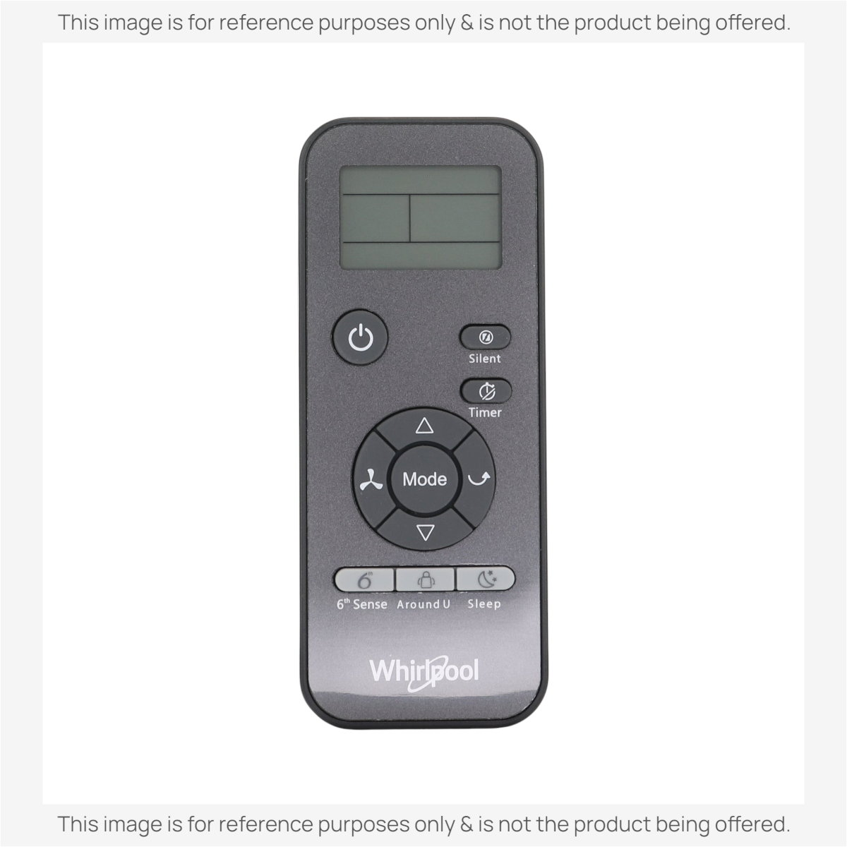 Anderic replacement remote control for Whirlpool air conditioners with backlit LCD screen and intuitive buttons