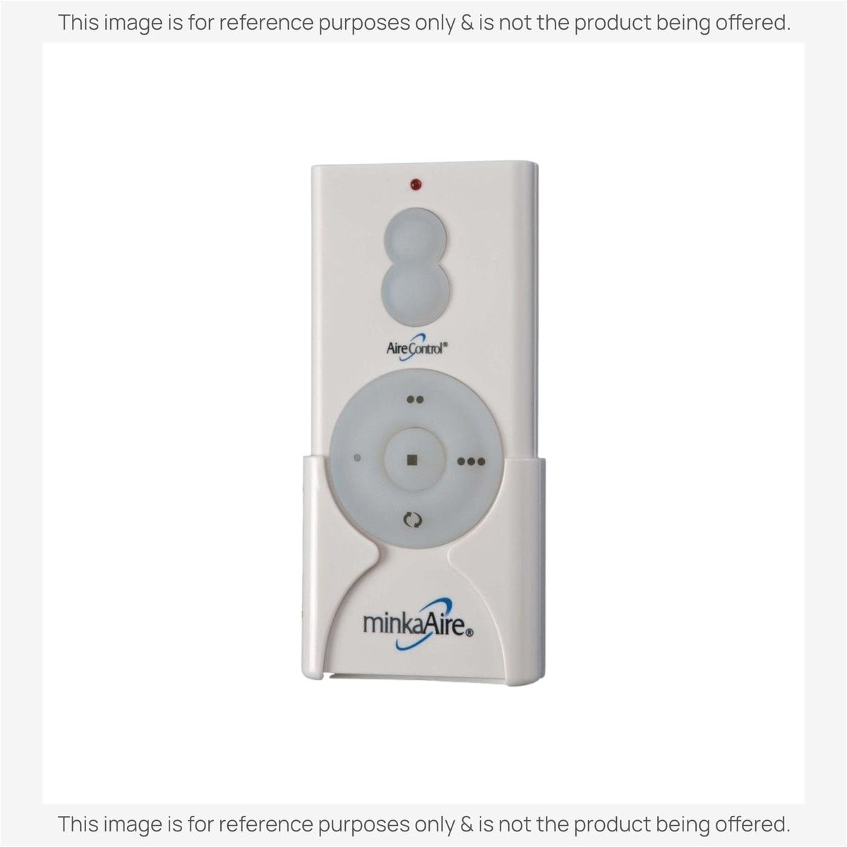 Anderic white handheld ceiling fan remote control with wall mount bracket for Minka-Aire systems