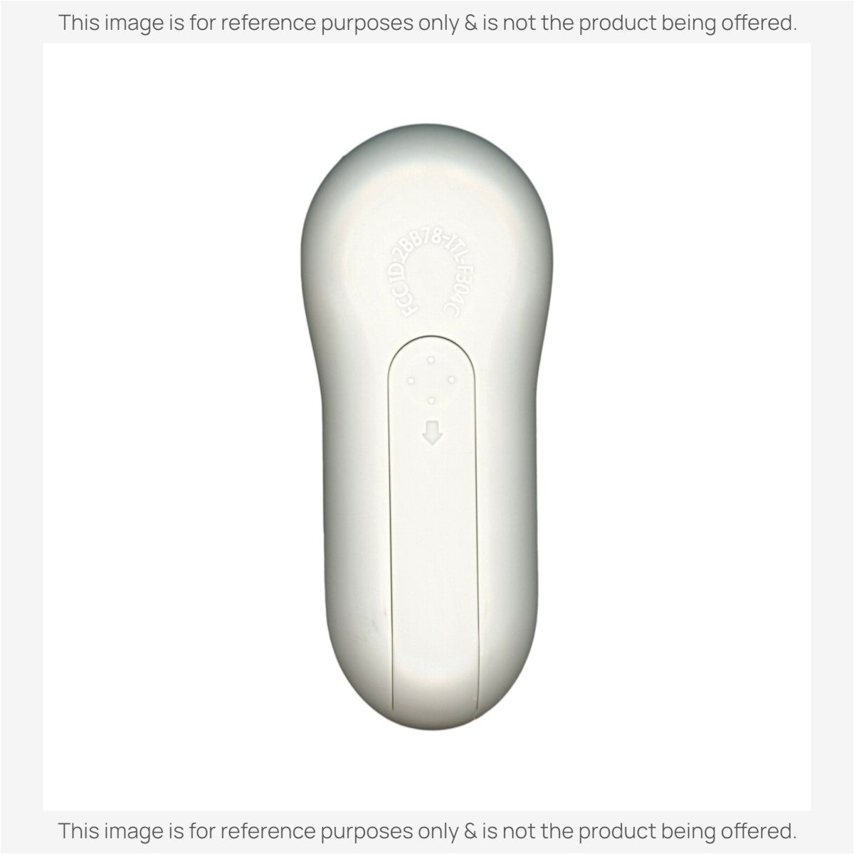 Anderic white wireless ceiling fan remote control for Harbor Breeze Mazon models with simple button interface