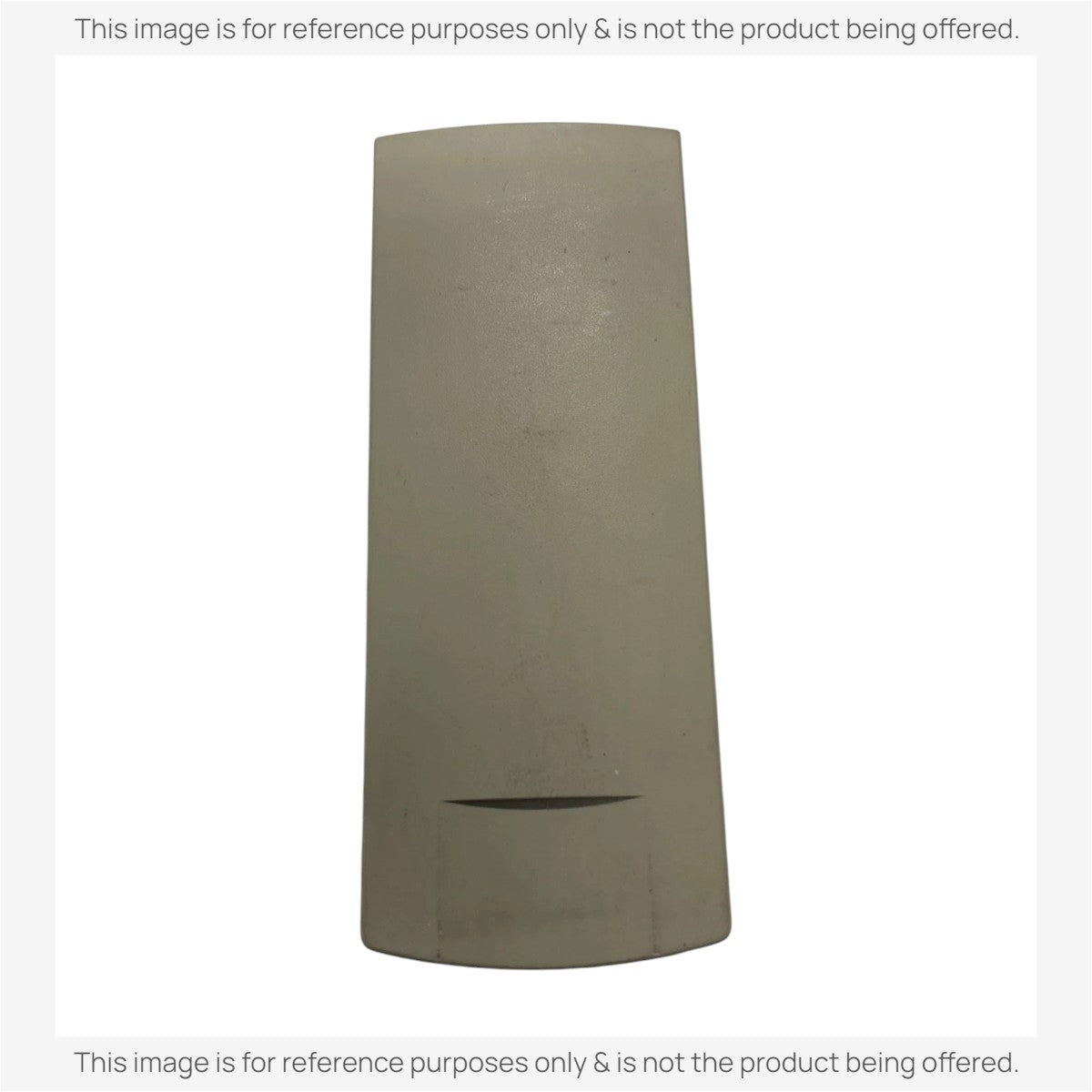 Anderic wireless keyless entry garage door opener remote control in beige with a sleek rectangular design.