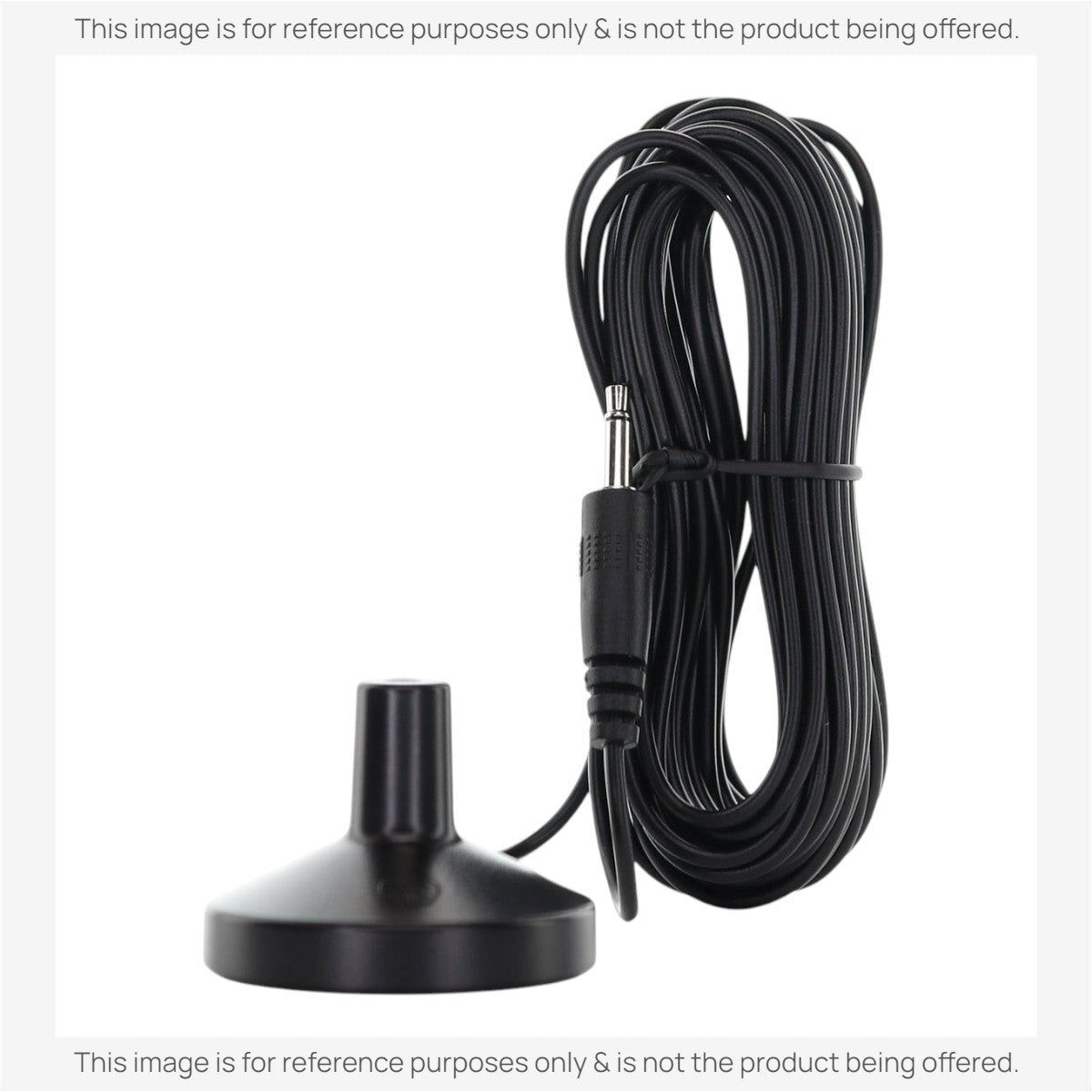 Anderic RRCM2 black condenser measurement microphone for Yamaha AV receiver room calibration with long wired cable