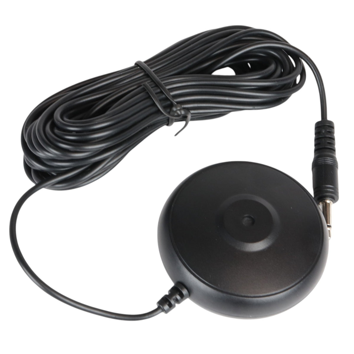 Anderic RRCM2 black calibration microphone for Yamaha AV receiver room acoustics setup with long wired connection