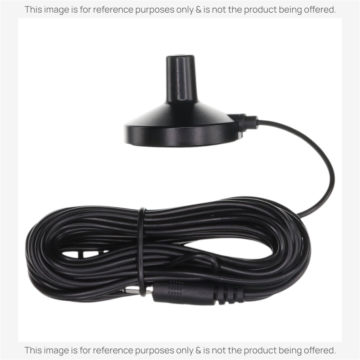 Anderic black condenser calibration microphone for Yamaha EMX251 AV system setup with long integrated audio cable