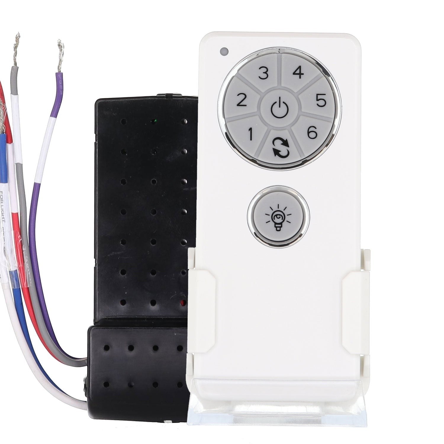 Substitute for Monte Carlo R8Y7RC04-CF Visual Comfort Ceiling Fan Remote Control | 2.4 GHz - 7rc04-cf100001 [DC1-DC8-KIT]