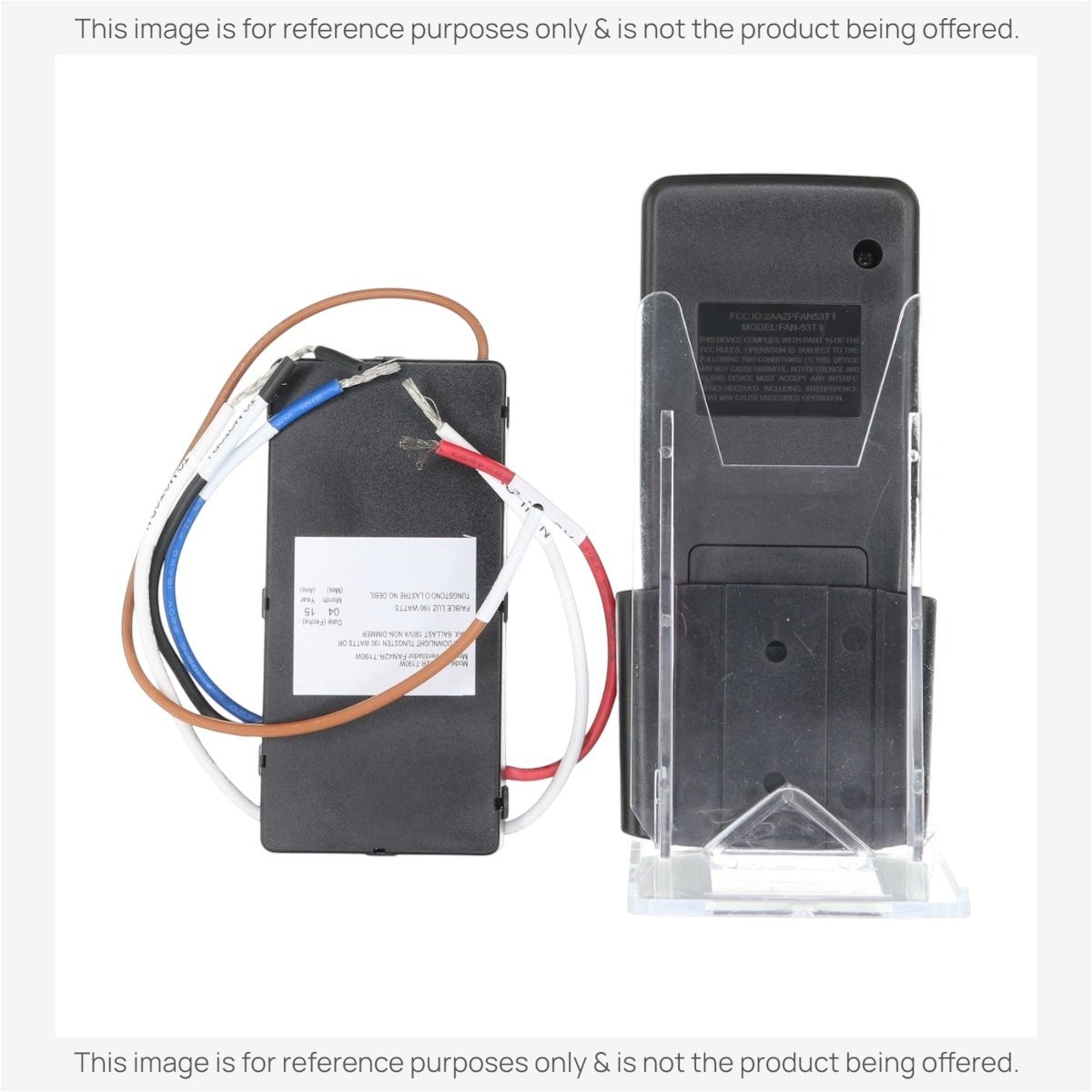 Anderic Substitute for Anderic FAN53TB Universal AC Remote Control Add-on Ceiling Fan Kit | 315MHz [63T-AC83T-KIT]