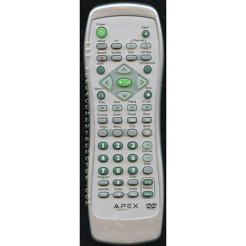 Control remoto de DVD Apex APE001