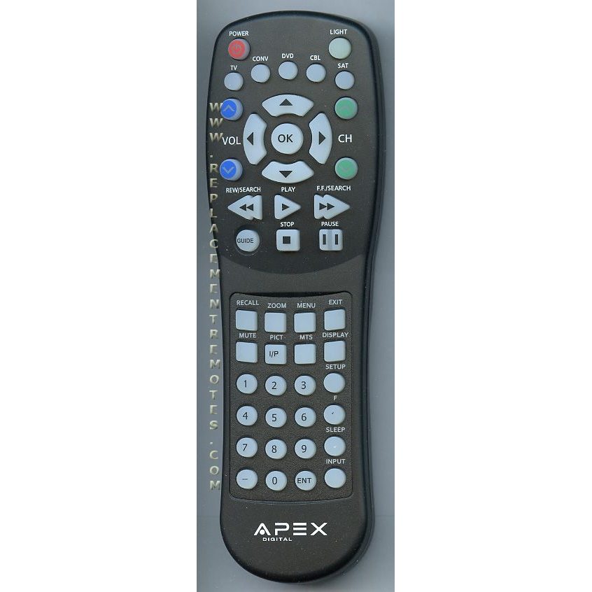 Apex RCU200 5-Device Universal Remote Control