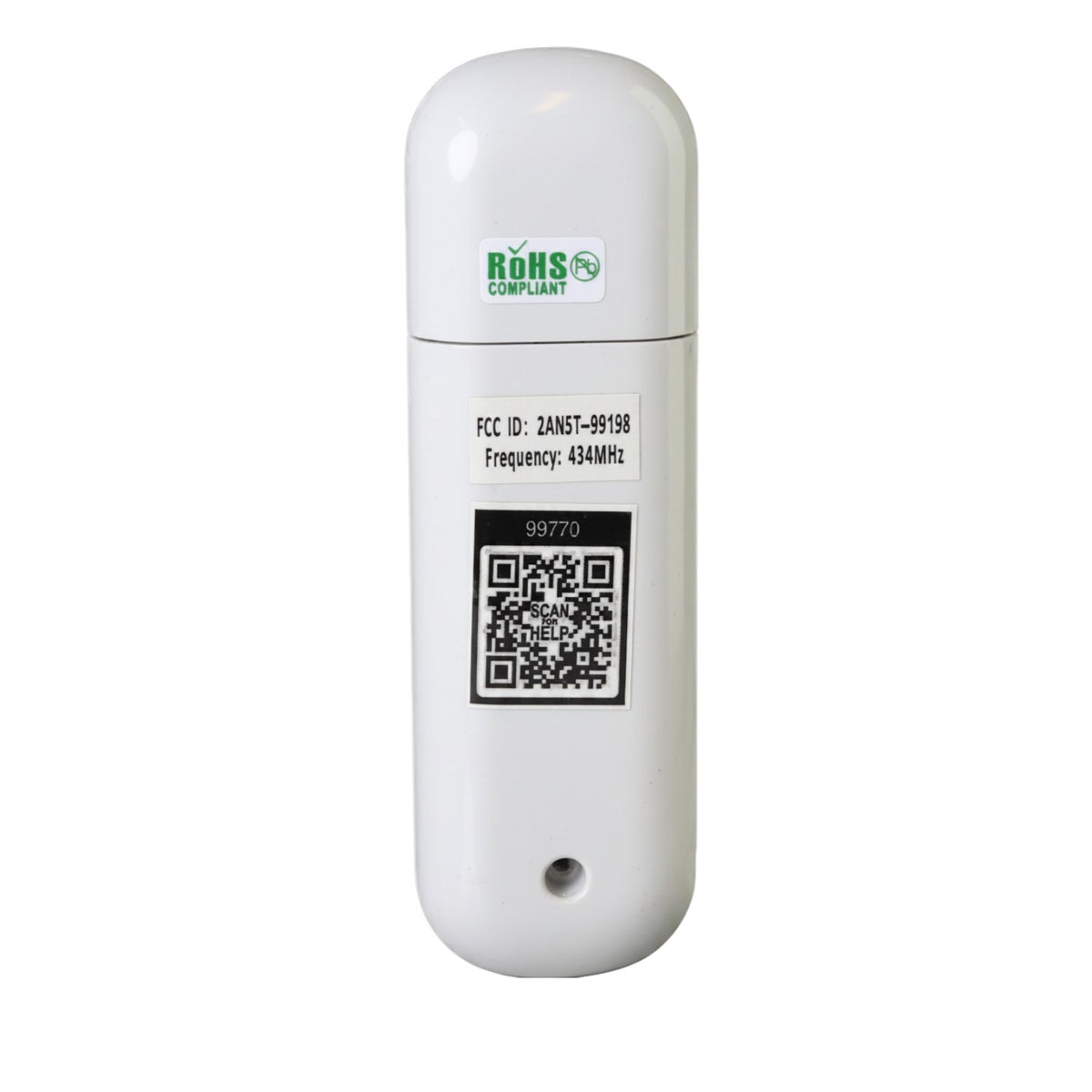 Anderic Substitute for Hunter K5579-02 IN2TX50 Ceiling Fan Remote Control [99770]