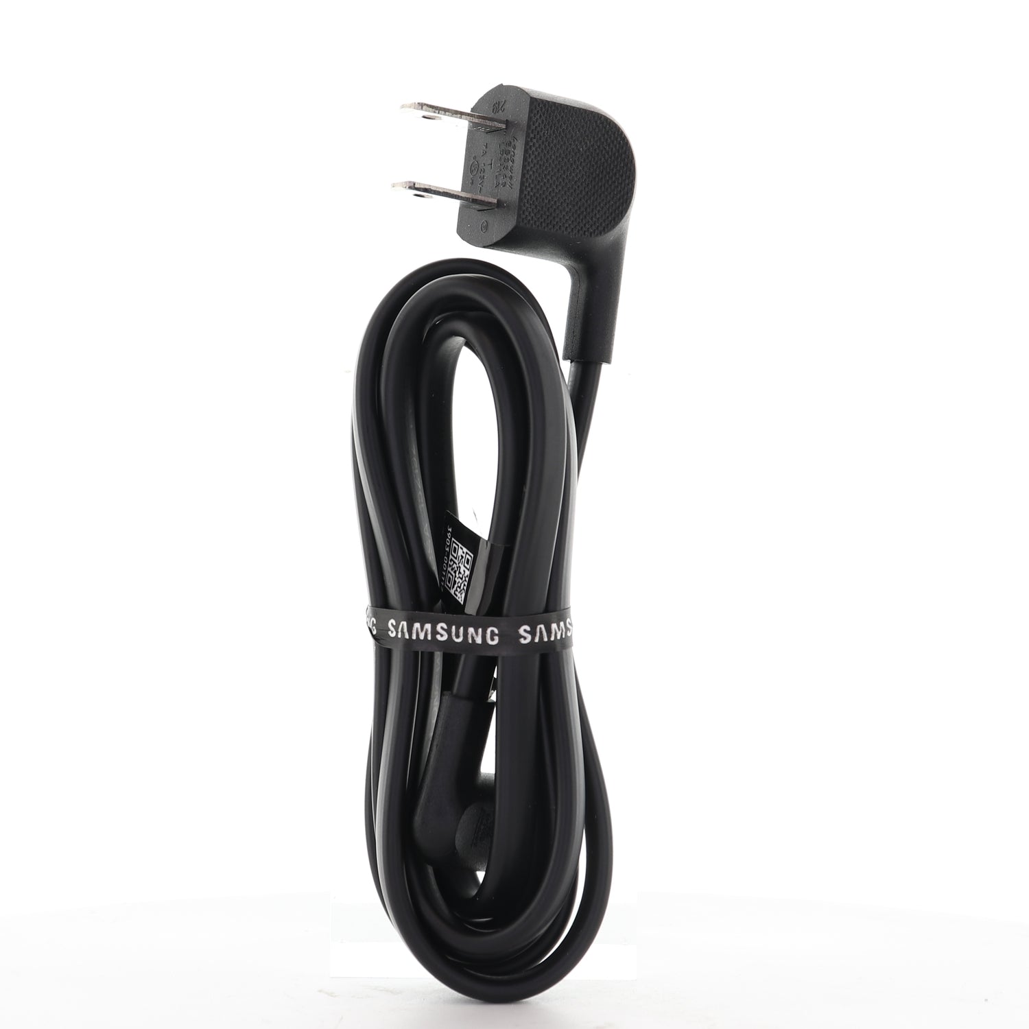Samsung 3903-001117 CBF Power TV Power Cable (Right Angle Figure-8 C8 Male Connector) – 3903001117 5 Foot