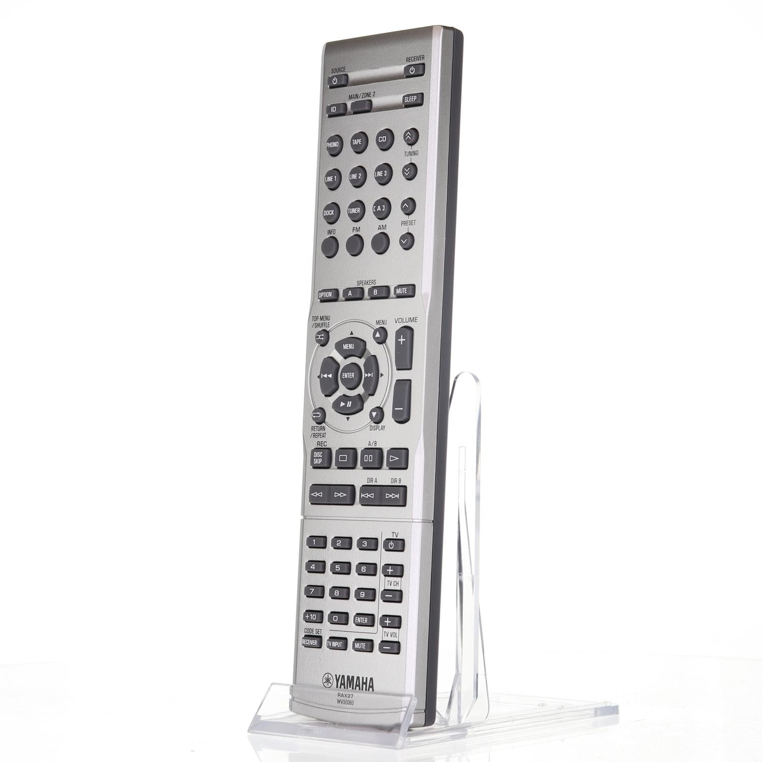 Yamaha RAX27 Natural Sound Stereo Receiver A/V Remote Control - WV5006