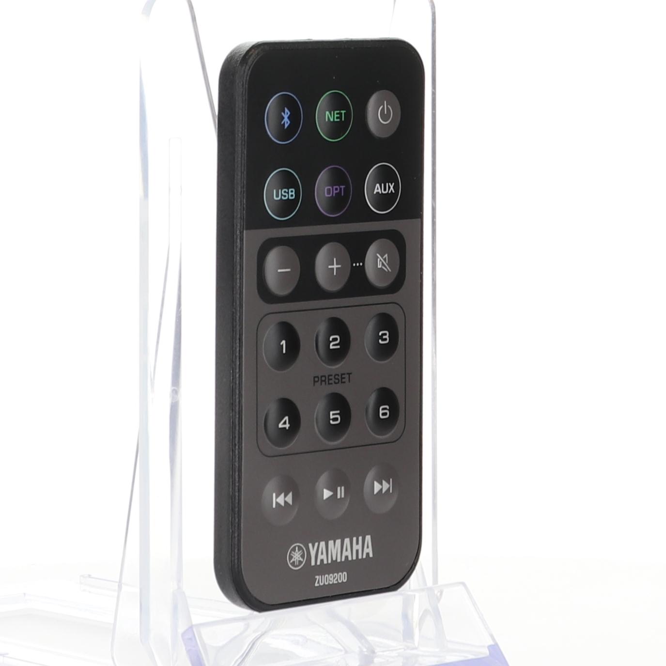 Yamaha MusicCast wireless streaming amplifier with Wi-Fi Audio Remote Control - ZU092000