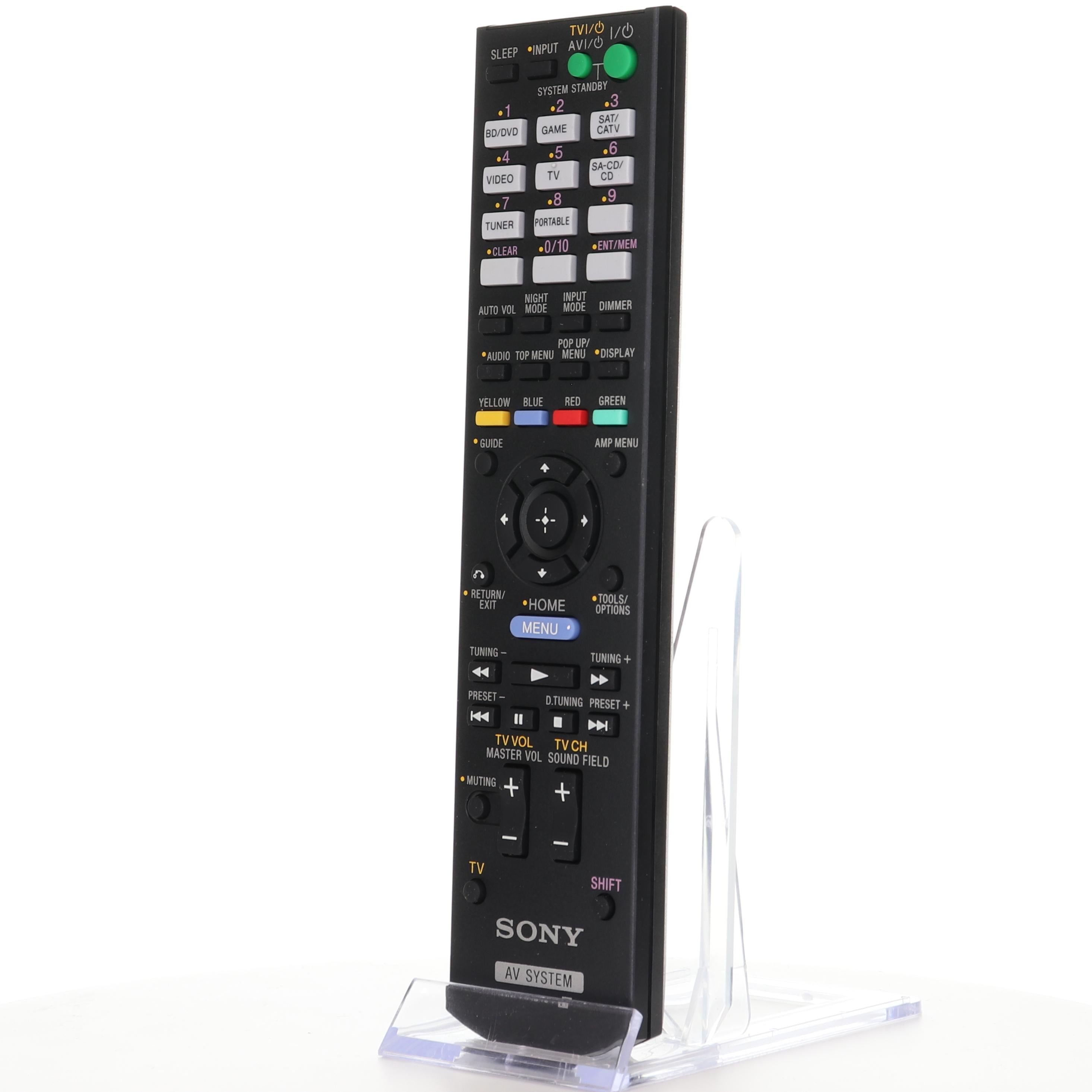 Mando a distancia del receptor AV Sony RMAAU104 - 148934311