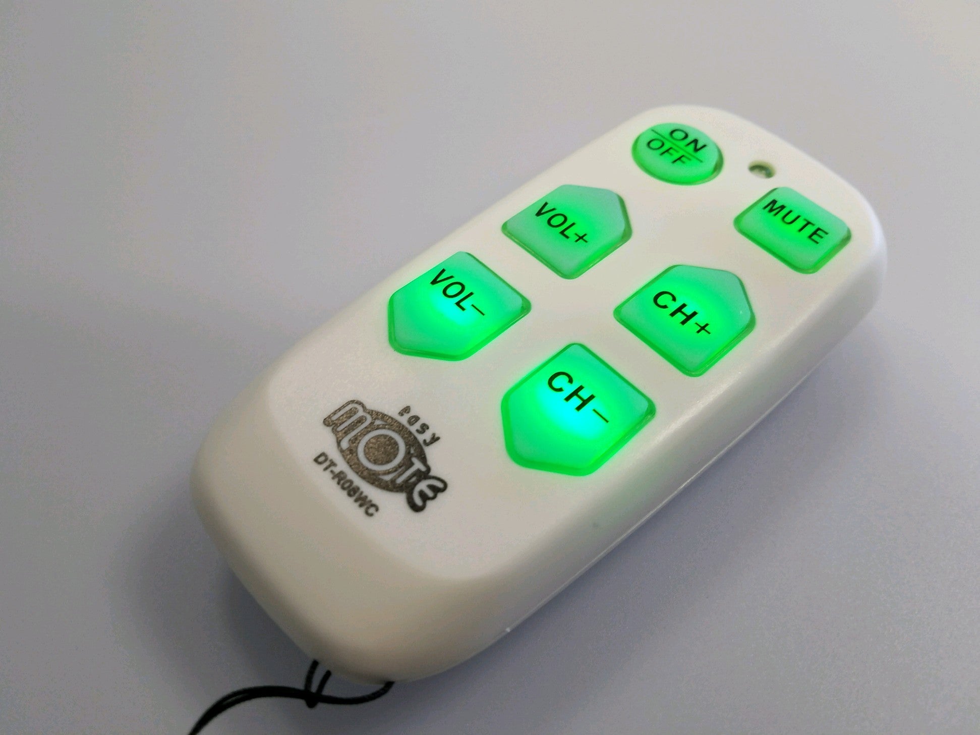Télécommande universelle pour 1 appareil, simple et facile à utiliser, pour résidence assistée pour personnes âgées, Continu.us