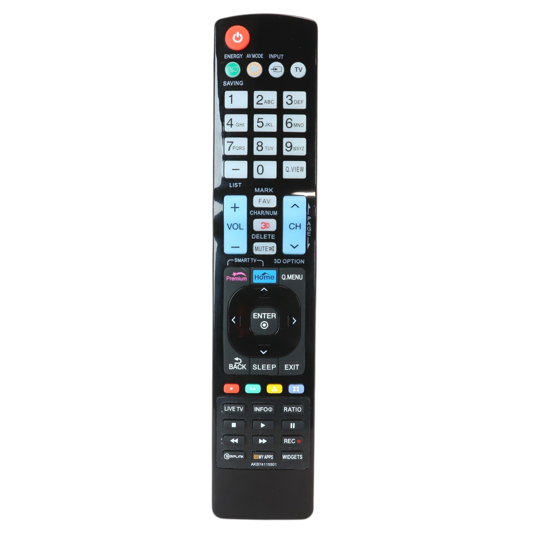Télécommande Insignia NS-RMTLG17 pour téléviseur LG