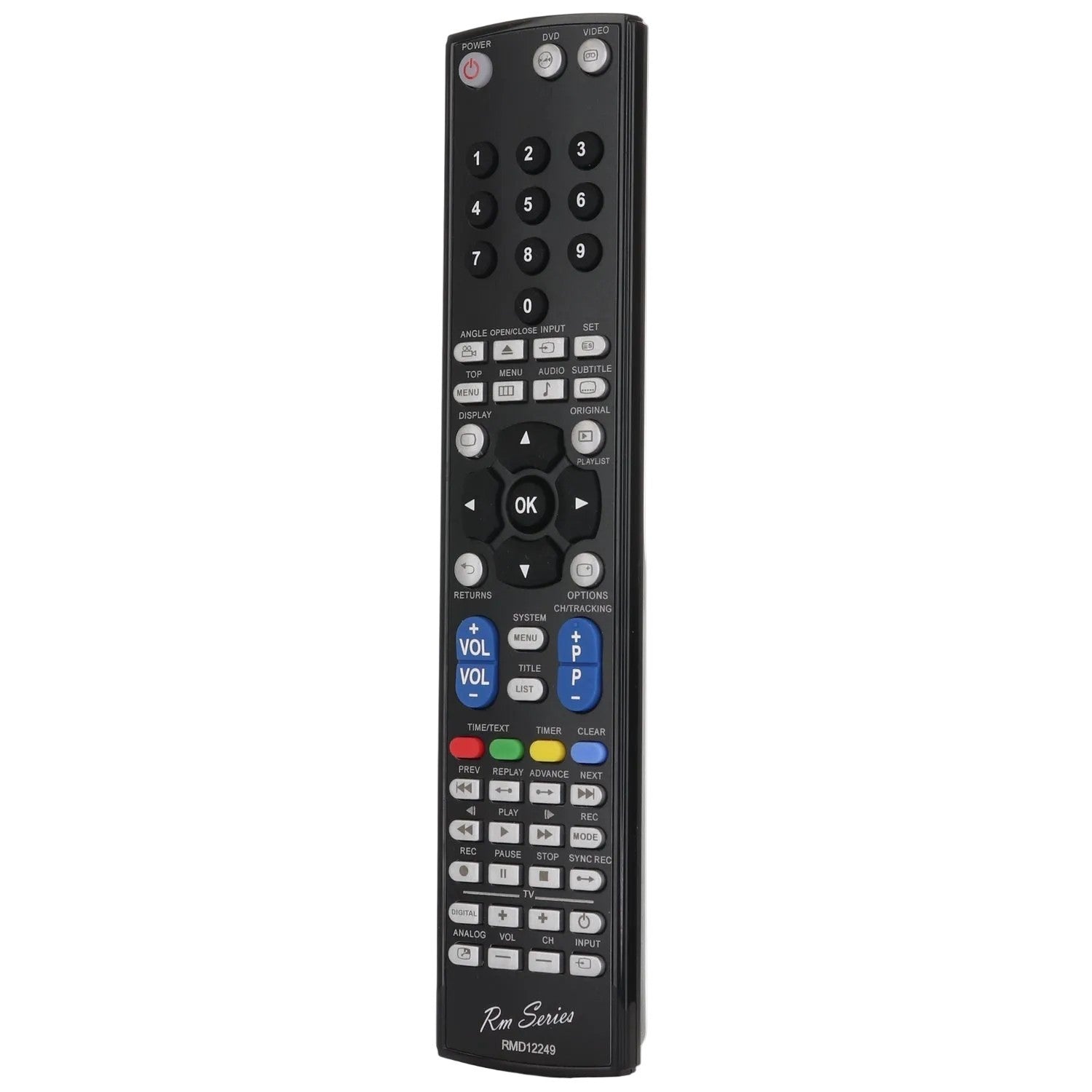 Anderic Substitute For Sony RM-TV501D DVDR / VCR Combo Remote Control | 2001 Model - 9-885-061-21 [RMC12249]