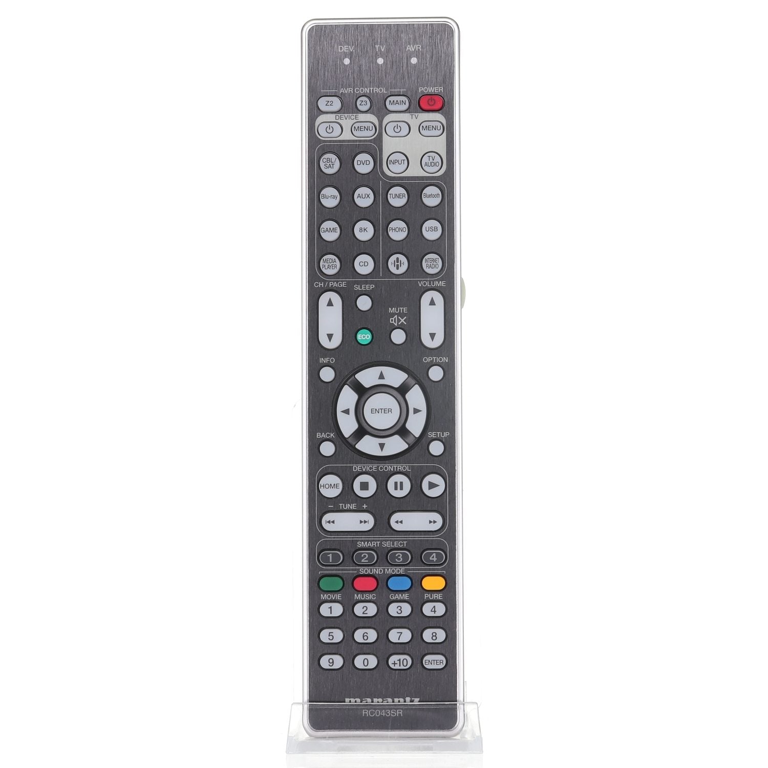 Control remoto para receptor de audio y vídeo Denon RC043SR - 30701028200AM
