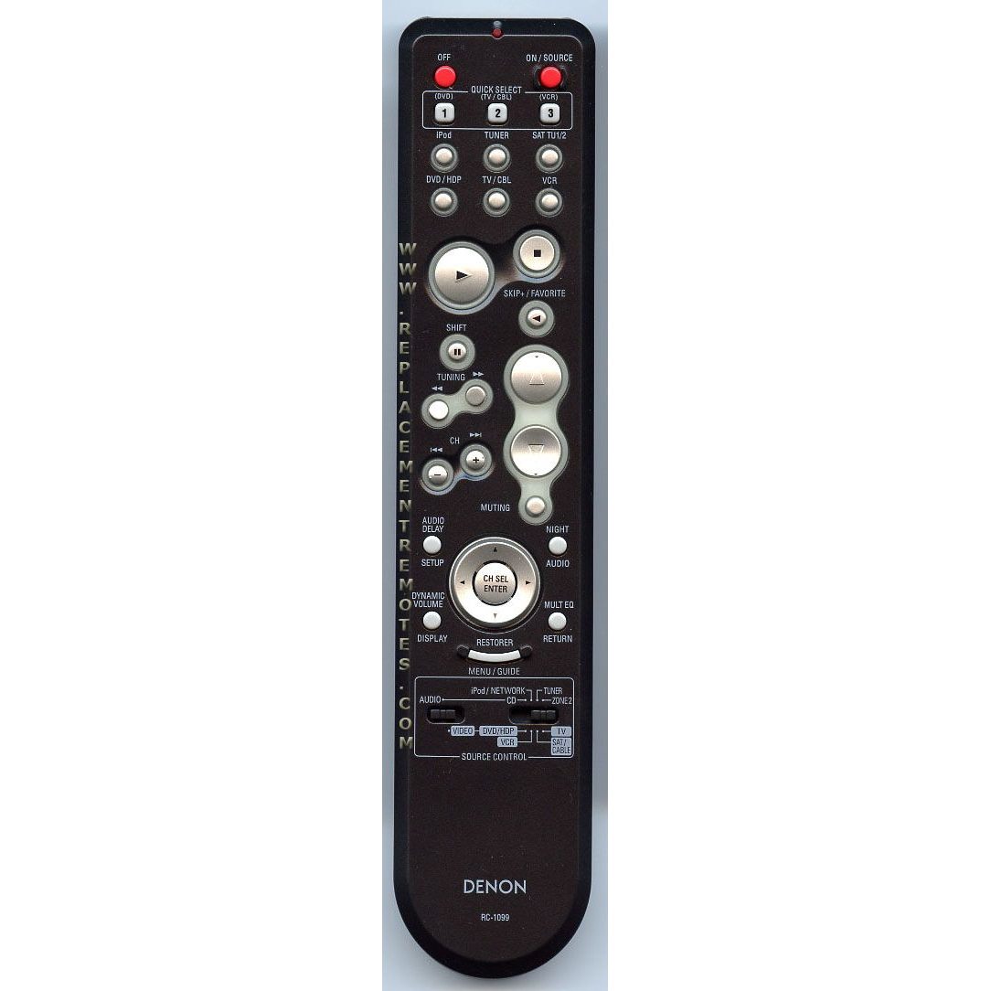 Denon RC1099 Receiver Remote Control