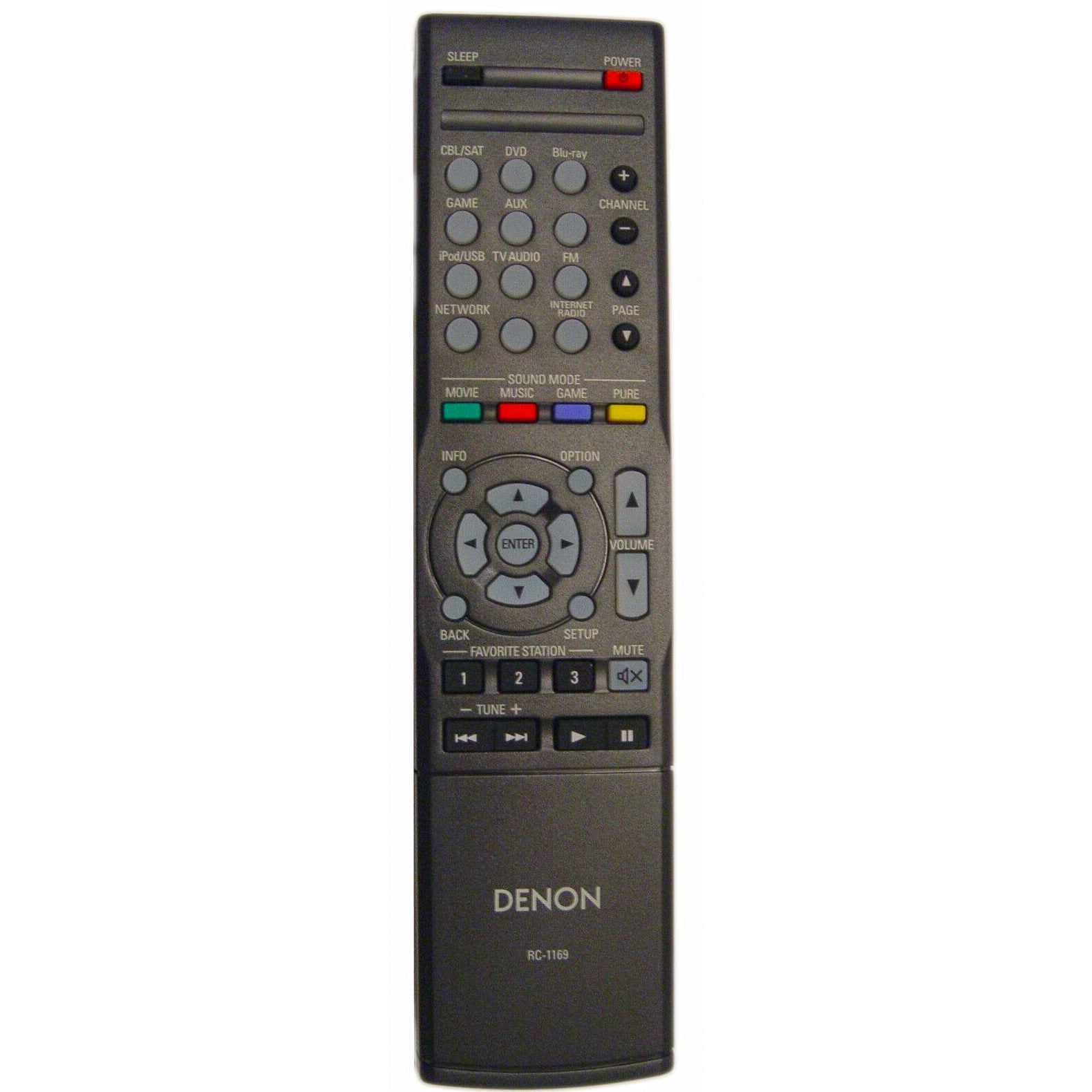 Denon RC1169 Receiver Remote Control