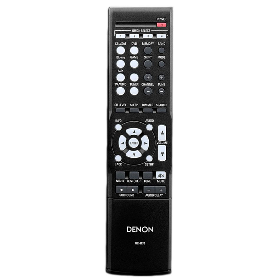 Control remoto del receptor Denon RC1170