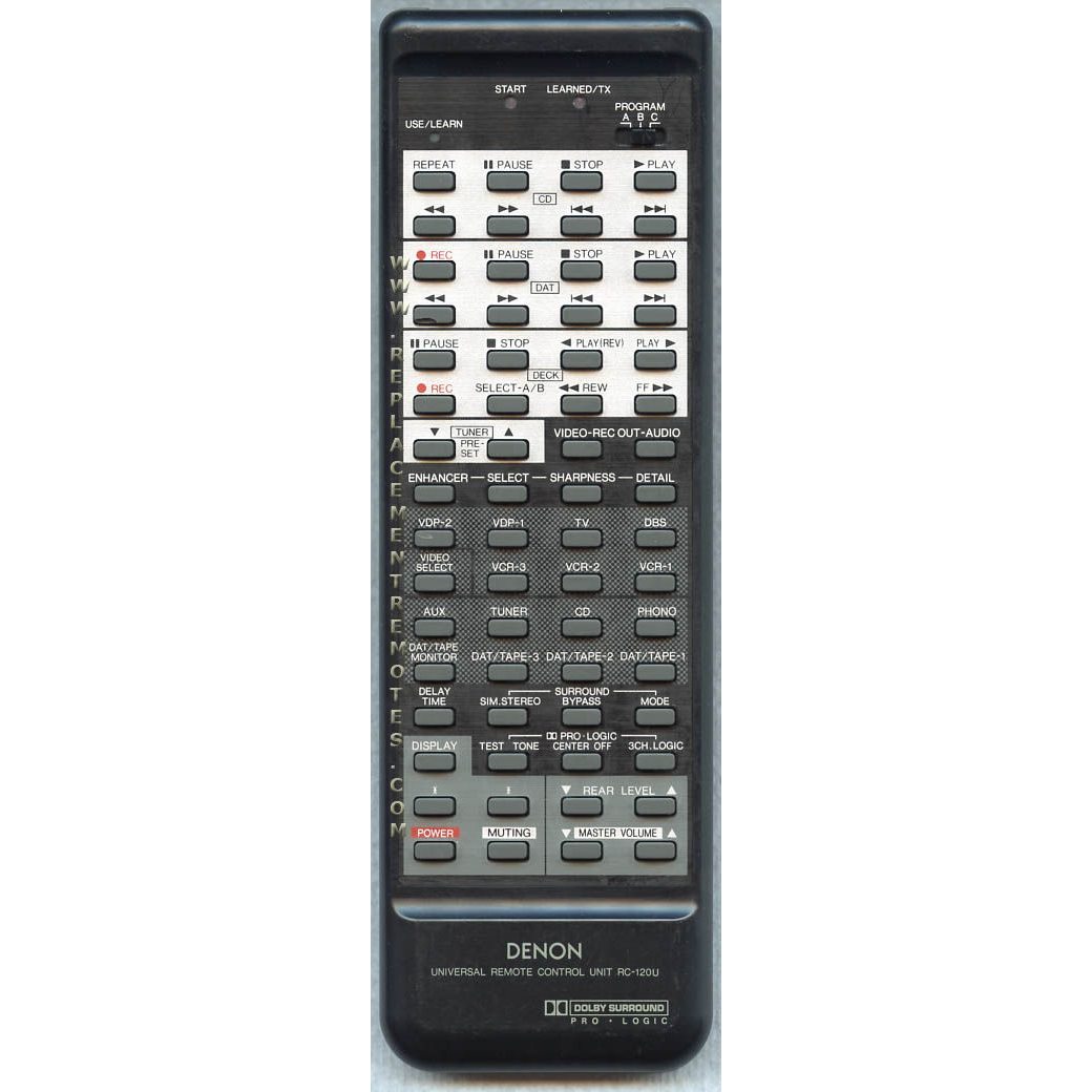 Denon RC120U Receiver Remote Control