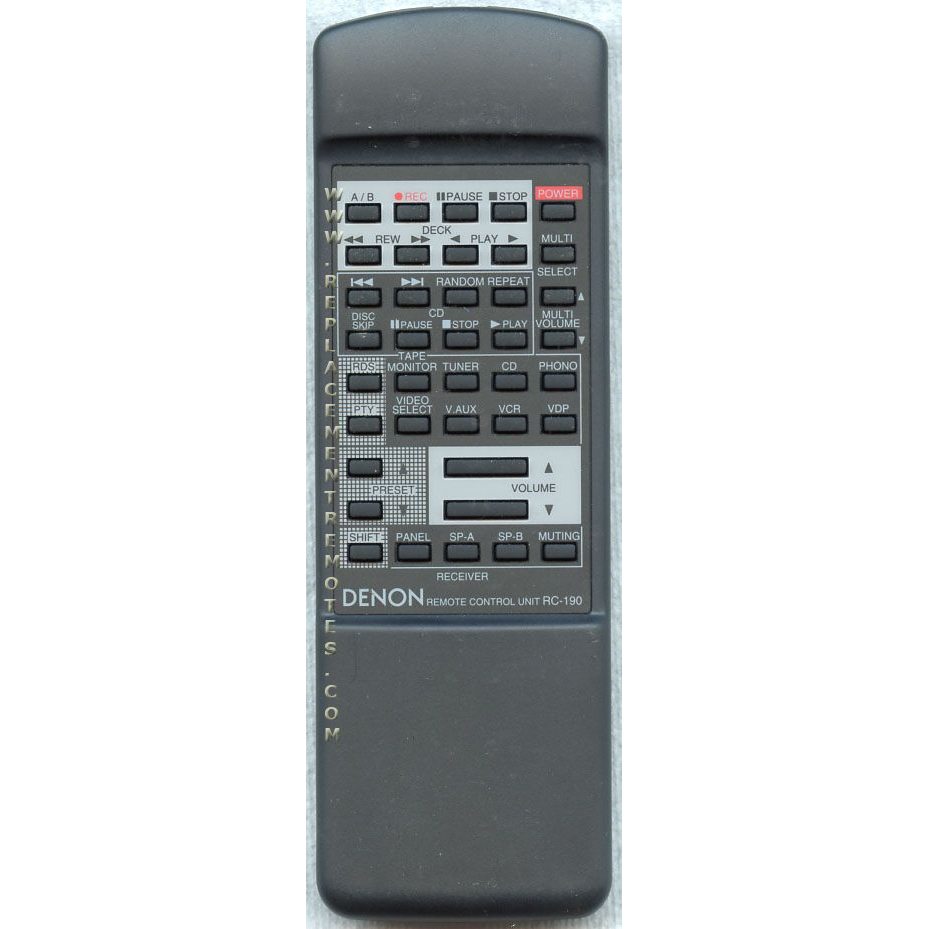 Denon RC174 Audio Remote Control