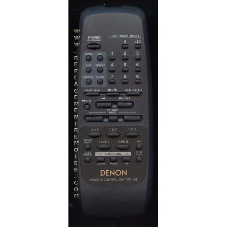 Denon RC199 Audio Remote Control