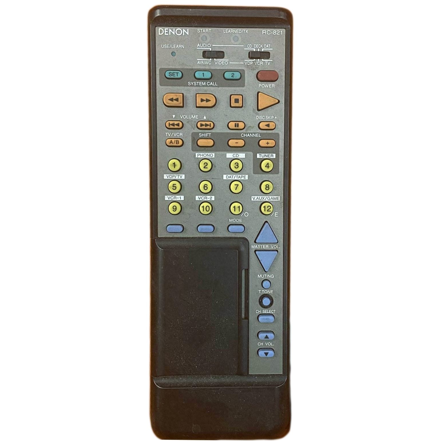 Control remoto del receptor Denon RC821